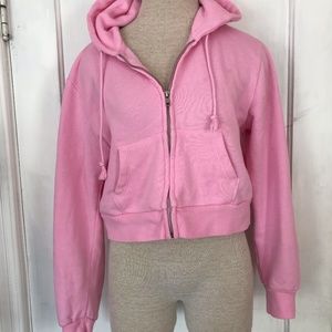 Brandy Melville crystal hoodie